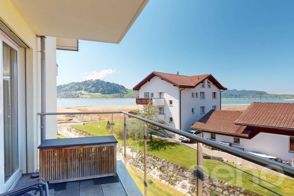 Wohnen mit Weitblick: Exklusive Wohnung direkt am Sihlsee 10