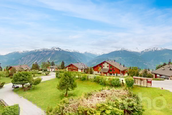 Appartement lumineux avec vue imprenable à Crans-Montana 3