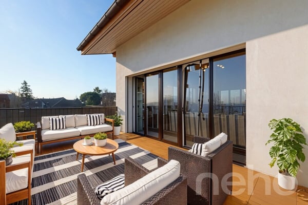 Spacieux duplex avec mezzanine et deux terrasses 2