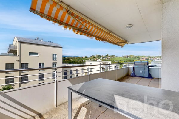 Lumineux appartement familial avec grand balcon au c?ur de Préverenges 2