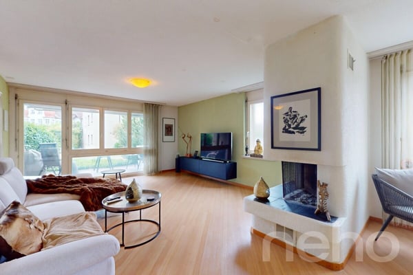 Wohngenuss mit Stil - 1.5-Zimmerwohnung mit Kamin, Terrasse & Loggia 2