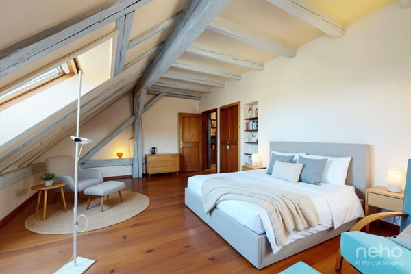 DUPLEX DE CHARME AVEC GRAND POTENTIEL D?AMÉNAGEMENT À SOTTENS 5