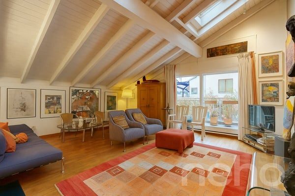 1.5-Zimmer-Doppelhaus mit architektonischem Charakter in Gockhausen 2