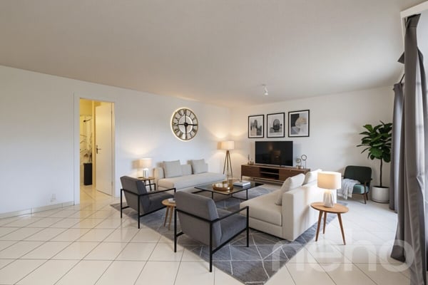 Charmant 1.5 pièces lumineux avec jardin et vue dégagée 4