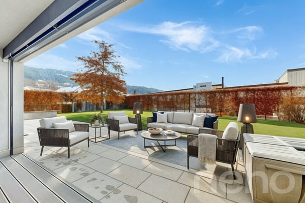 Rez-de-jardin contemporain avec vaste jardin privatif 2