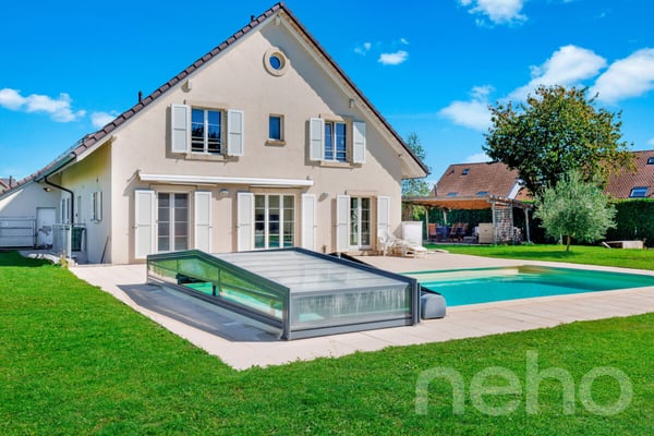 Magnifique maison individuelle avec piscine au calme absolu à Denens 10