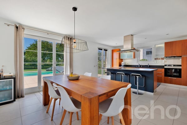 Magnifique maison individuelle avec piscine au calme absolu à Denens 5