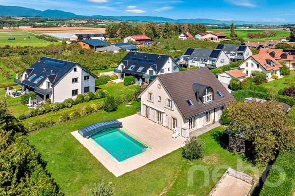 Magnifique maison individuelle avec piscine au calme absolu à Denens 11