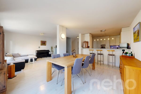 1.5-Zimmer-Duplex-Wohnung mit Garten, Sonnig und Ruhig 12