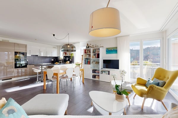 Très bel appartement lumineux et traversant avec grand balcon ! 2