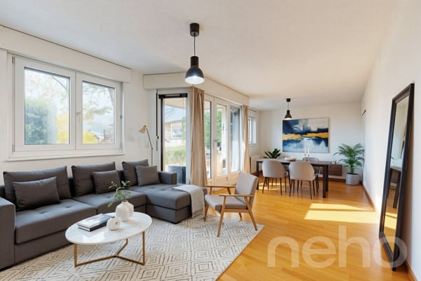 Bel appartement de 1.5 pièces avec jardin 2