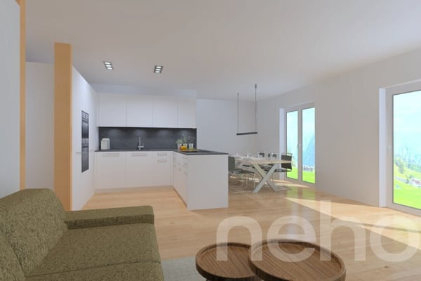 Wohnen im Grünen mit Bergpanorama 5