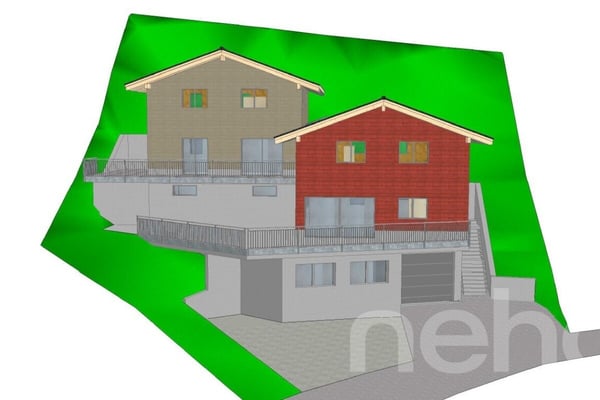 Wohnen im Grünen mit Bergpanorama 3