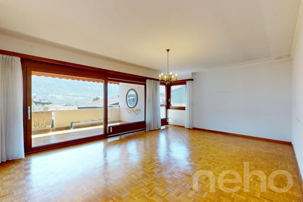 Spacieux appartement 1.5 pièces à Sierre ? Dernier étage 8