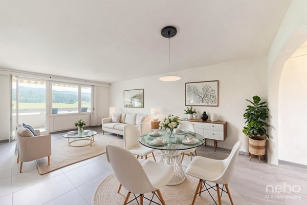 Renovierte 1.5-Zimmer-Wohnung mit unverbaubarer Aussicht 3