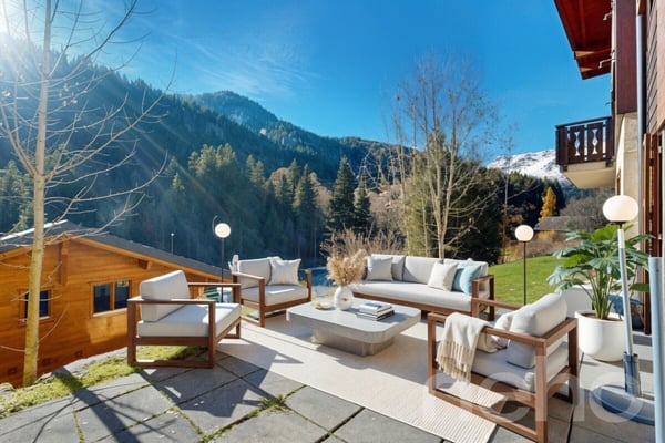 Duplex lumineux avec grande terrasse au c?ur de Morgins 1