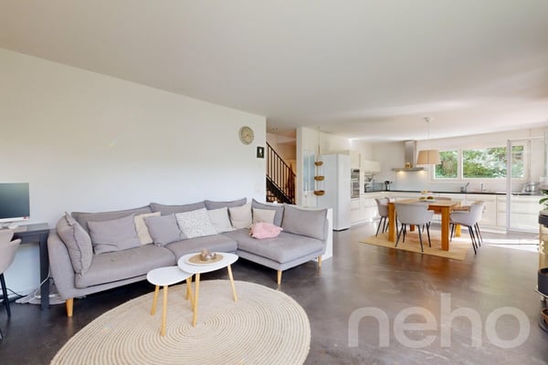 Freistehendes Einfamilienhaus mit Garten und Fernsicht in Biberstein 4