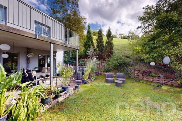 Freistehendes Einfamilienhaus mit Garten und Fernsicht in Biberstein 1