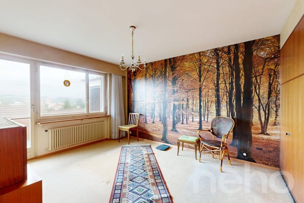 1-Zimmerhaus mit Cheminée und Weitblick in familienfreundlicher Lage 4