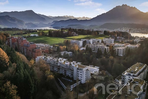 Helle 2.5-Zimmer?Attikawohnung mit Pilatusblick im Büttenenquartier 1