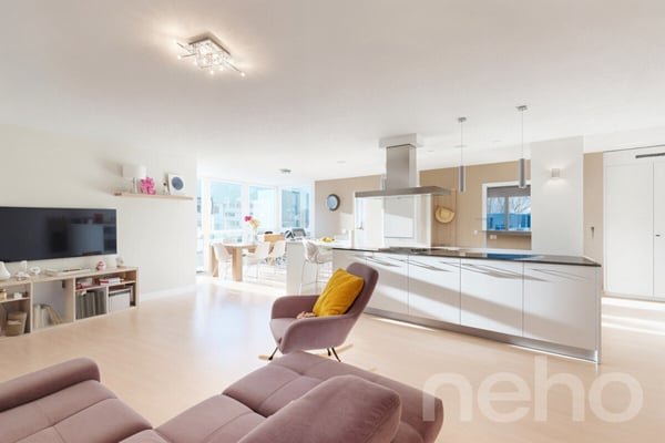 Appartement loft de 3,5 pièces, prestations de qualité