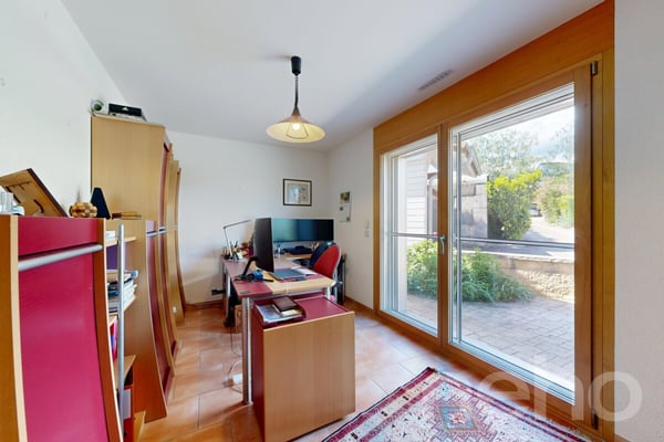 Maison individuelle Minergie-P avec vue dégagée sur les Alpes 10