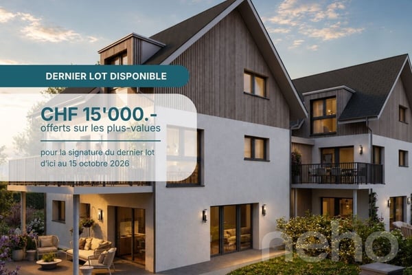 Duplex avec vue sur le lac ? Livraison fin 2027 / début 2028 1