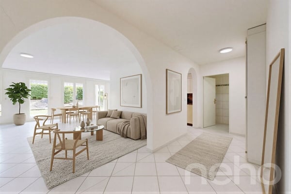 Grosszügige 4.5 Zimmer Gartenmaisonette 2