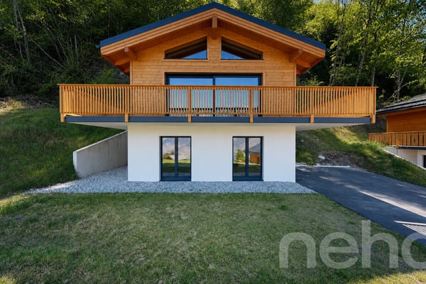 Chalet individuel de 2024 avec vue panoramique dans les hauts de Saxon 3