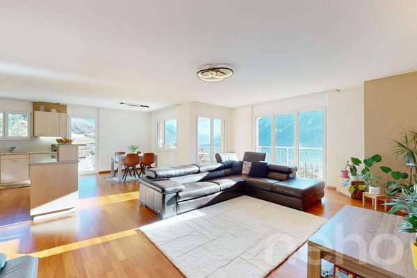 Magnifique Appartement avec Vue à Venthône 1