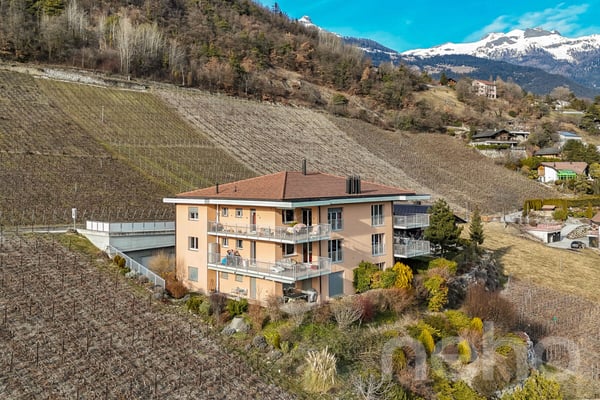 Magnifique Appartement avec Vue à Venthône 2