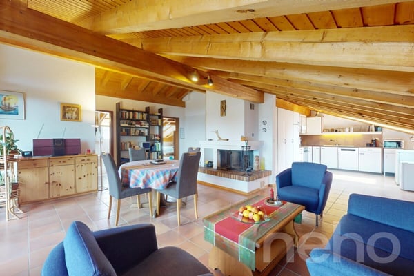 Bel appartement de 3,5 pièces au calme absolu à Savigny 1