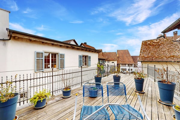 Einzigartiges Bijou mit modernem Wohnkomfort und grosser Terrasse 2