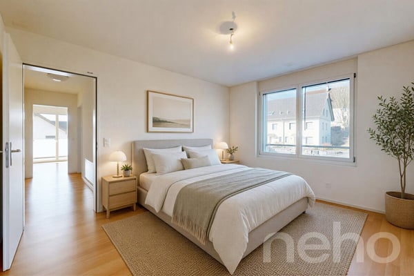 Moderne 3.5-Zi.-Wohnung mit grossem Balkon und Option für 2 Parkplätze 3