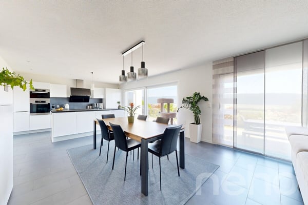 Maison familiale 6.5 pièces avec jardin et vue montagnes panoramique 3