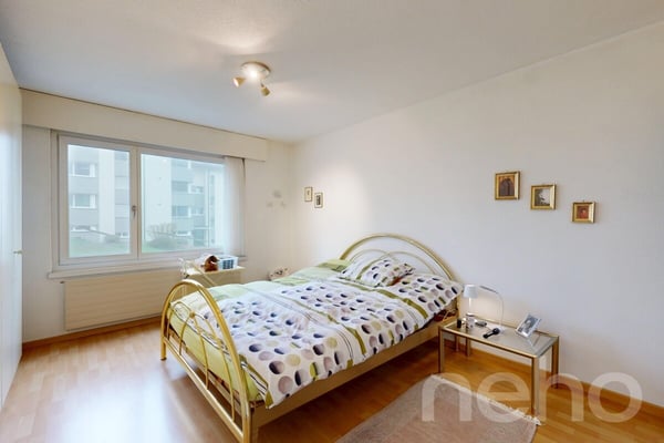 Gemütliche 3.5-Zimmer-Gartenwohnung mit Wintergarten in Speicher 7