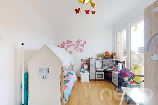Spacieux appartement familial avec balcons et jardin à St-Prex 12