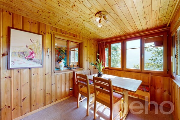 Magnifique chalet de montagne avec vue panoramique à Hérémence 12