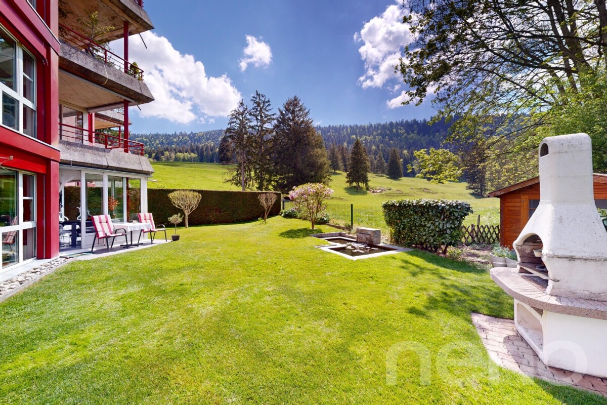 Immobilie in Couvet - Magnifique appartement avec véranda et jardin privatif! - Bild 0