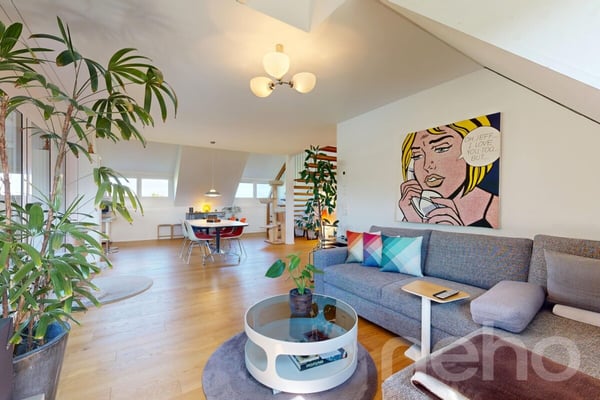 Erstklassige 3.5-Zimmer-Maisonette-Dachwohnung 2
