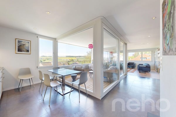 Duplex en attique lumineux avec vue dégagée à deux pas de la gare 10