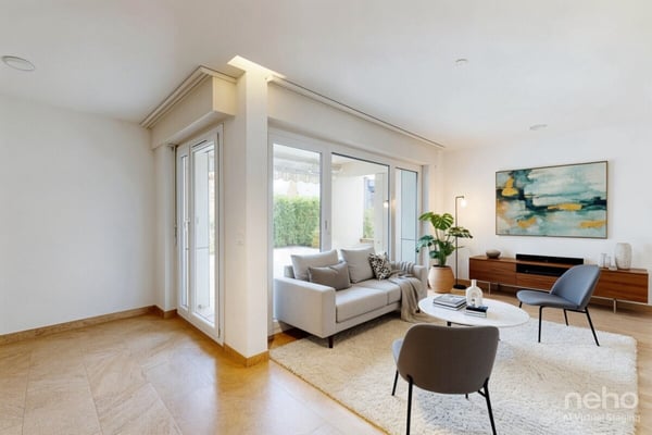 Appartement rénové de 3,5 pièces avec grande terrasse privée 2