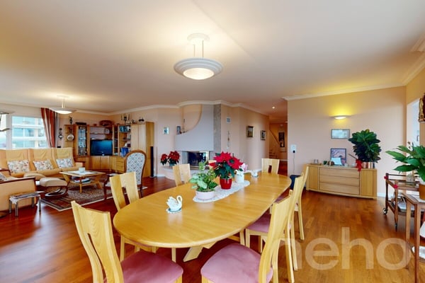 Duplex de prestige avec vue panoramique sur le lac Léman et les Alpes 4