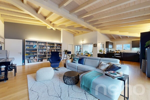 Superbe maison de 7 pièces avec logement 4½ séparé ? Miège 3