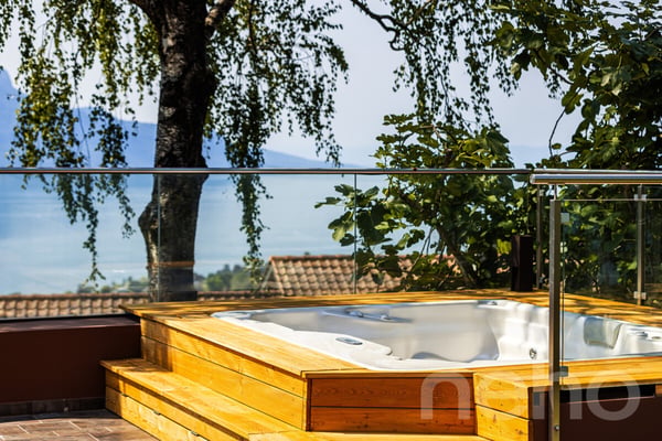 Villa de standing avec vue panoramique à 180 sur le lac Léman 11