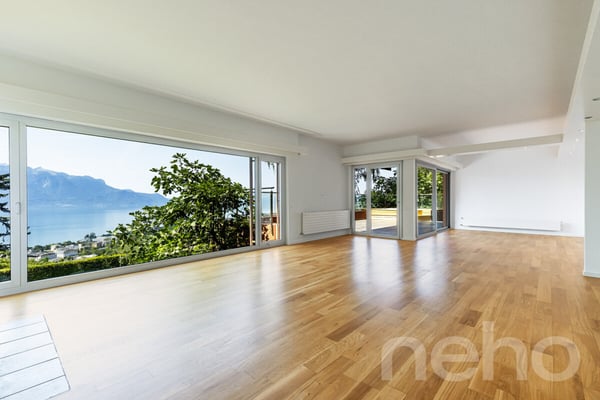 Villa de standing avec vue panoramique à 180 sur le lac Léman 2