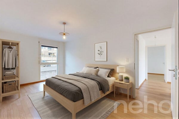Belle vue sur le lac pour cet appartement lumineux et spacieux ! 8