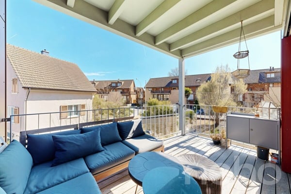 Stilvolle 3.5-Zimmerwohnung mit Balkon und Einstellhallenplatz 7