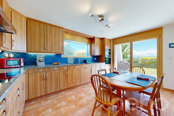 Maison individuelle Minergie-P avec vue dégagée sur les Alpes 9