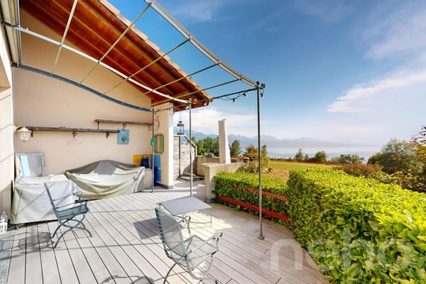 Charmante maison jumelle avec vue imprenable sur le Léman 8